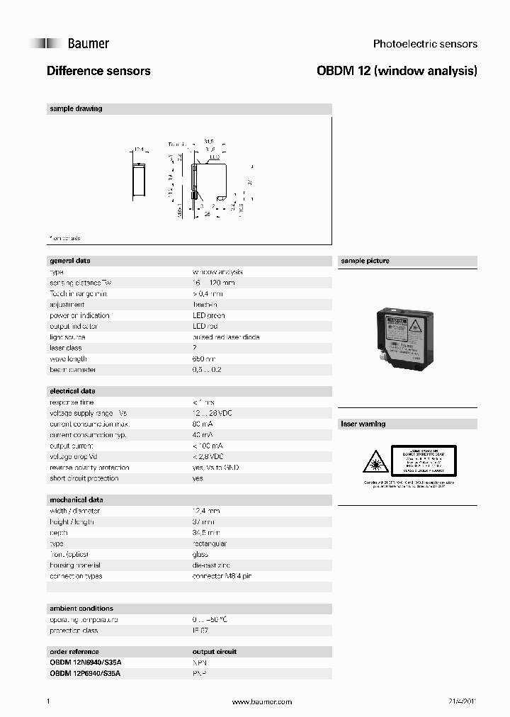 OBDM12P6940S35A_3807850.PDF Datasheet