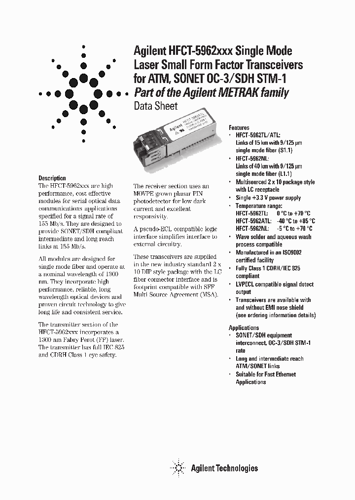 HFCT-5962TL_3808164.PDF Datasheet