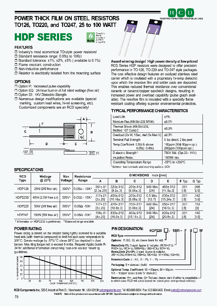 HDP126-00576OHM-FBW_3810524.PDF Datasheet