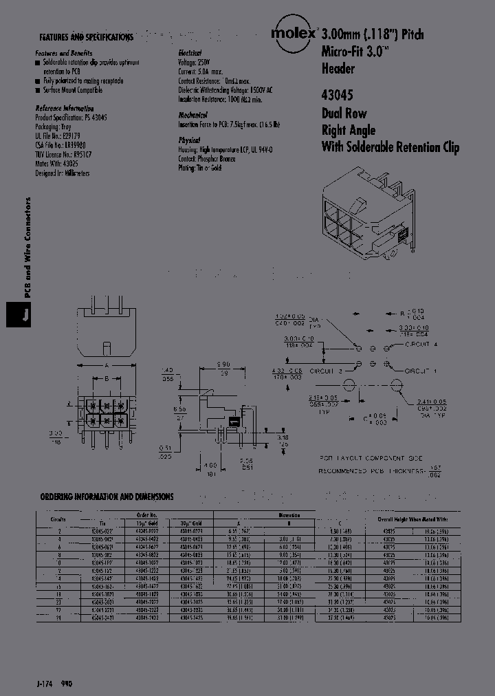 43045-0421_3810203.PDF Datasheet