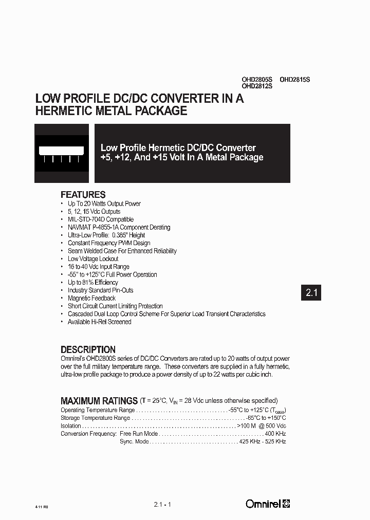OHD2805SFPBF_3810999.PDF Datasheet