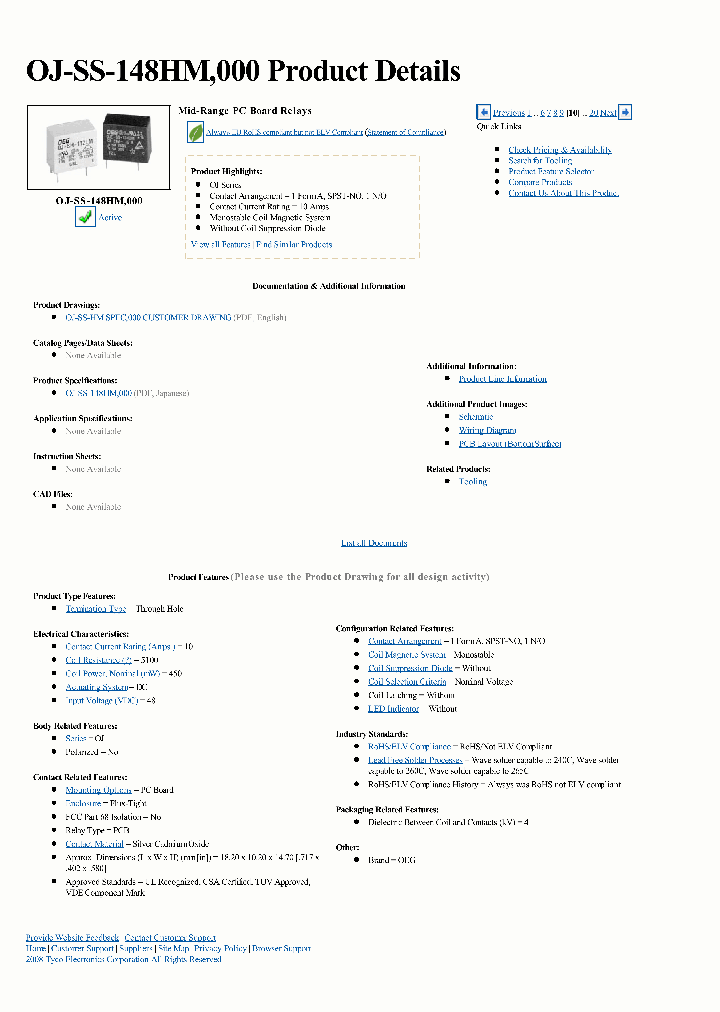 OJ-SS-148HM000_3805991.PDF Datasheet