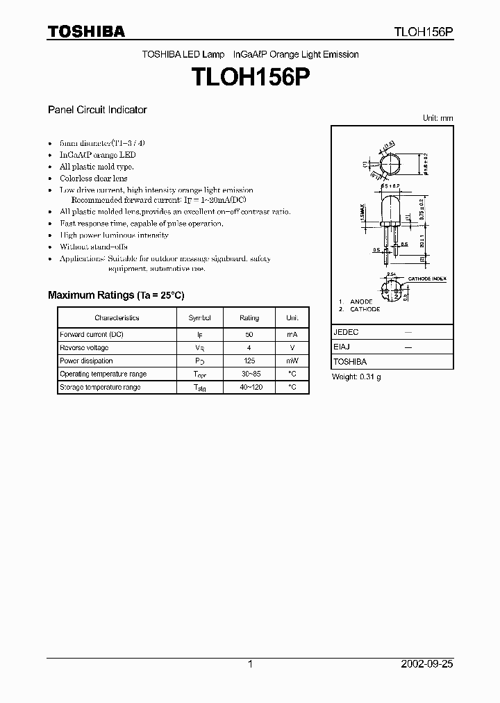 TLOH156PST_3810466.PDF Datasheet