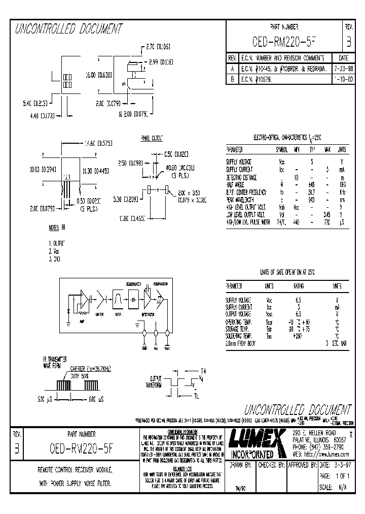 OED-RM220-5F_3809948.PDF Datasheet
