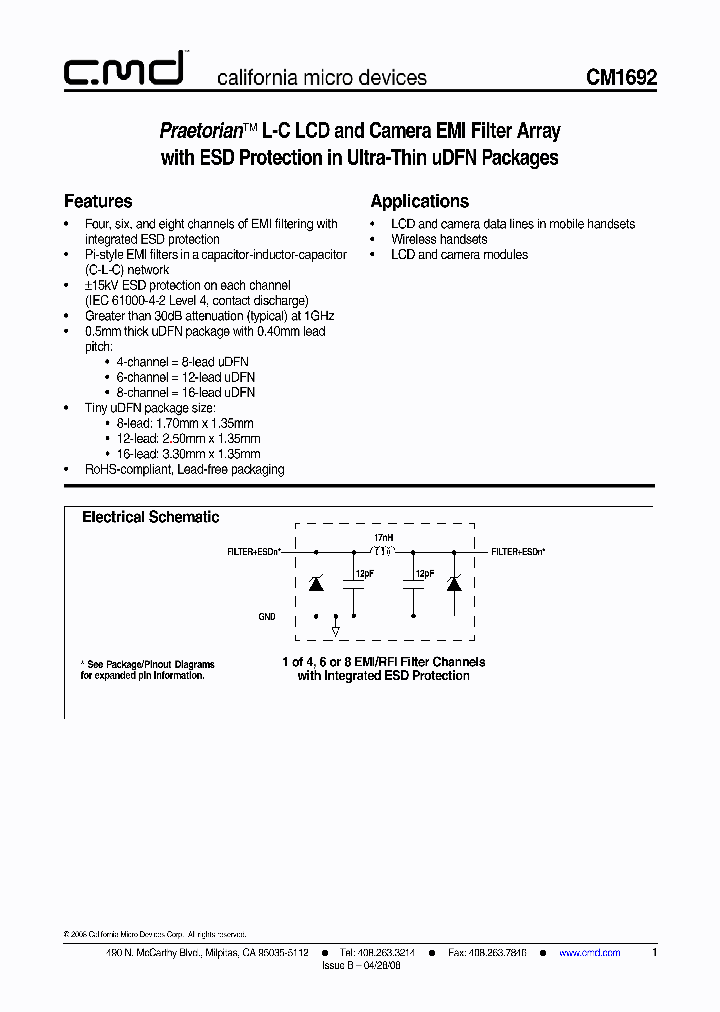 CM1692-06DE_3812472.PDF Datasheet