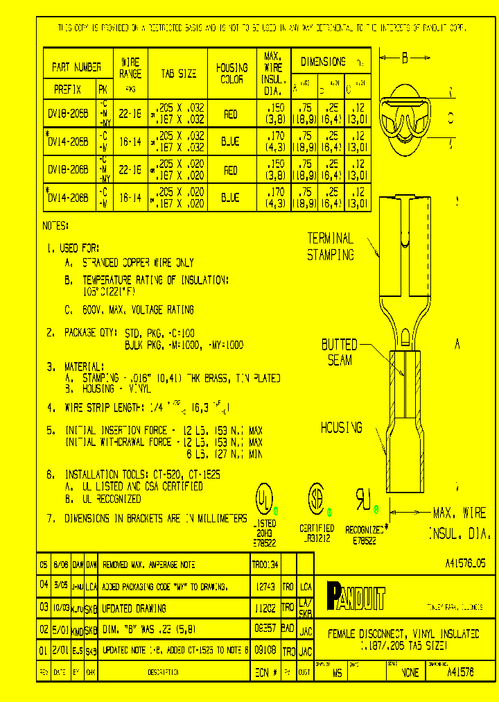 DV18-205B-MY_3812809.PDF Datasheet