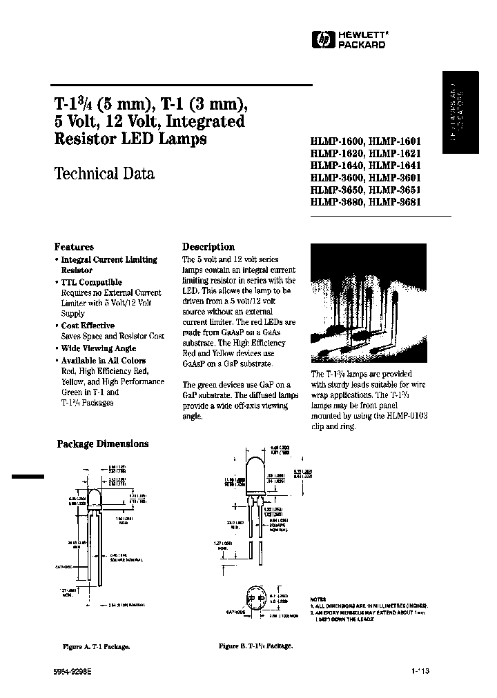 HLMP-1600-OPTION-106_3813610.PDF Datasheet