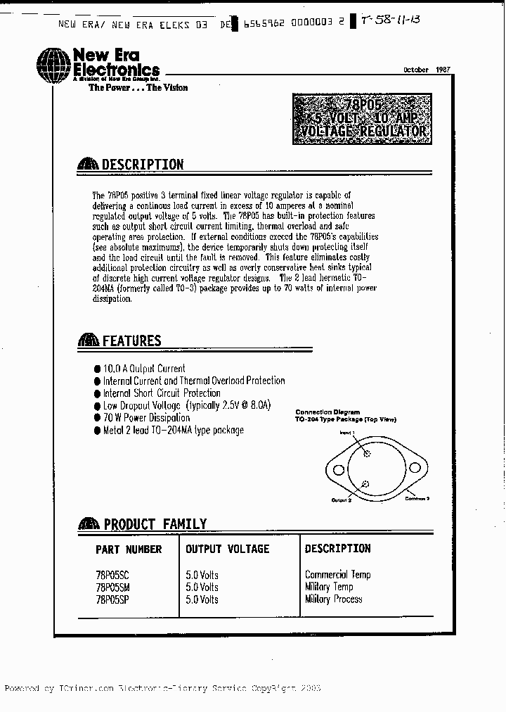 78P05SC_3813723.PDF Datasheet