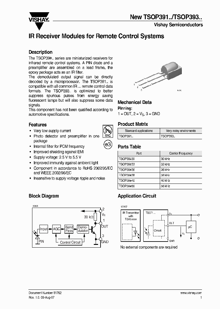 TSOP3956_3813935.PDF Datasheet