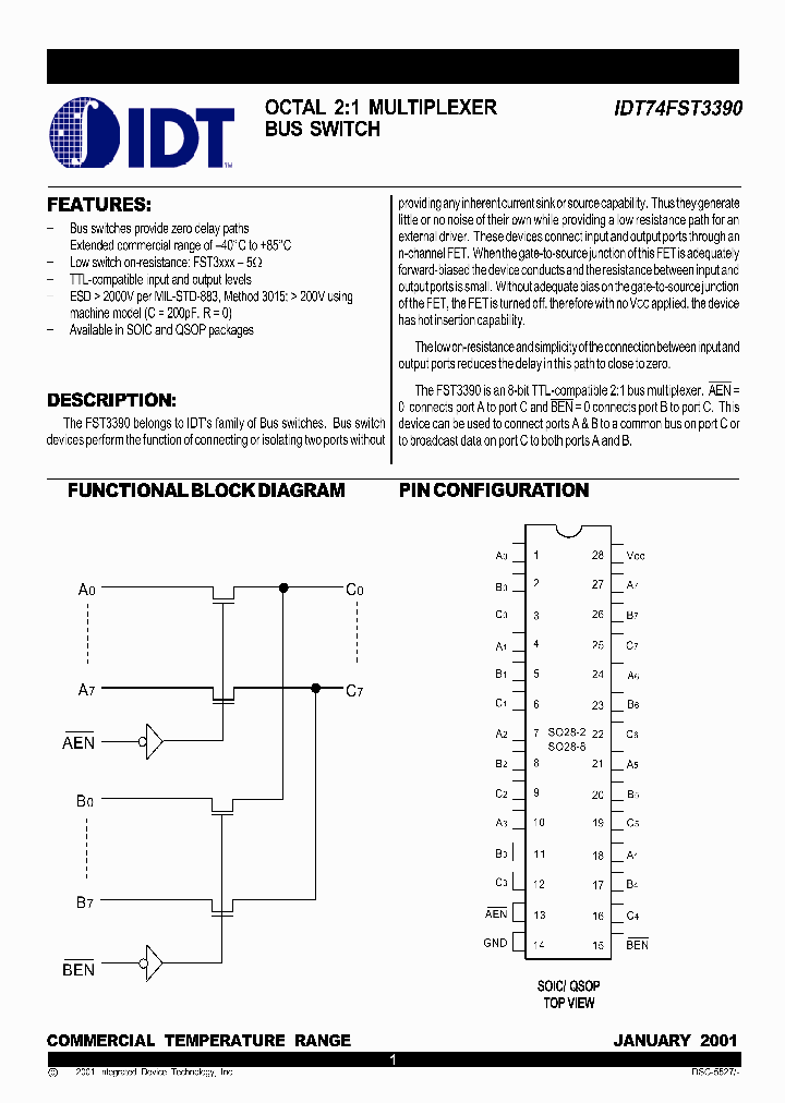 IDT74FST3390SO8_3814071.PDF Datasheet