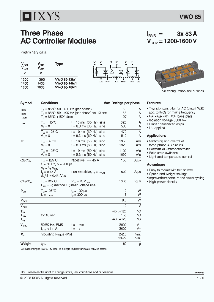 VWO85-12IO1_3814164.PDF Datasheet