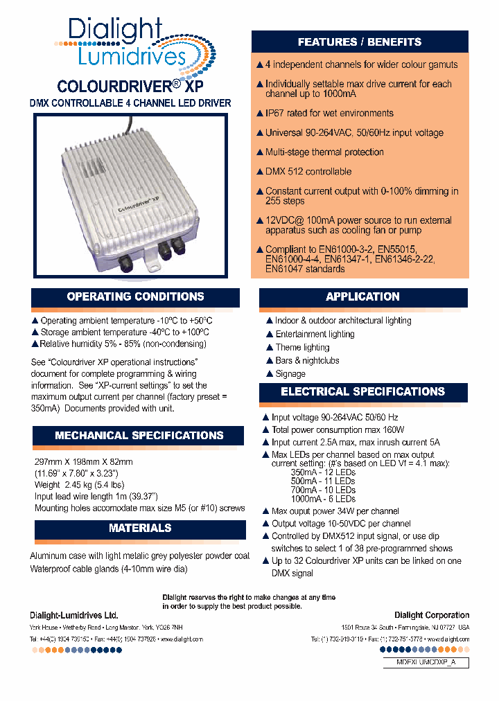 CDU-XP-DMX-CON-IP_3814293.PDF Datasheet