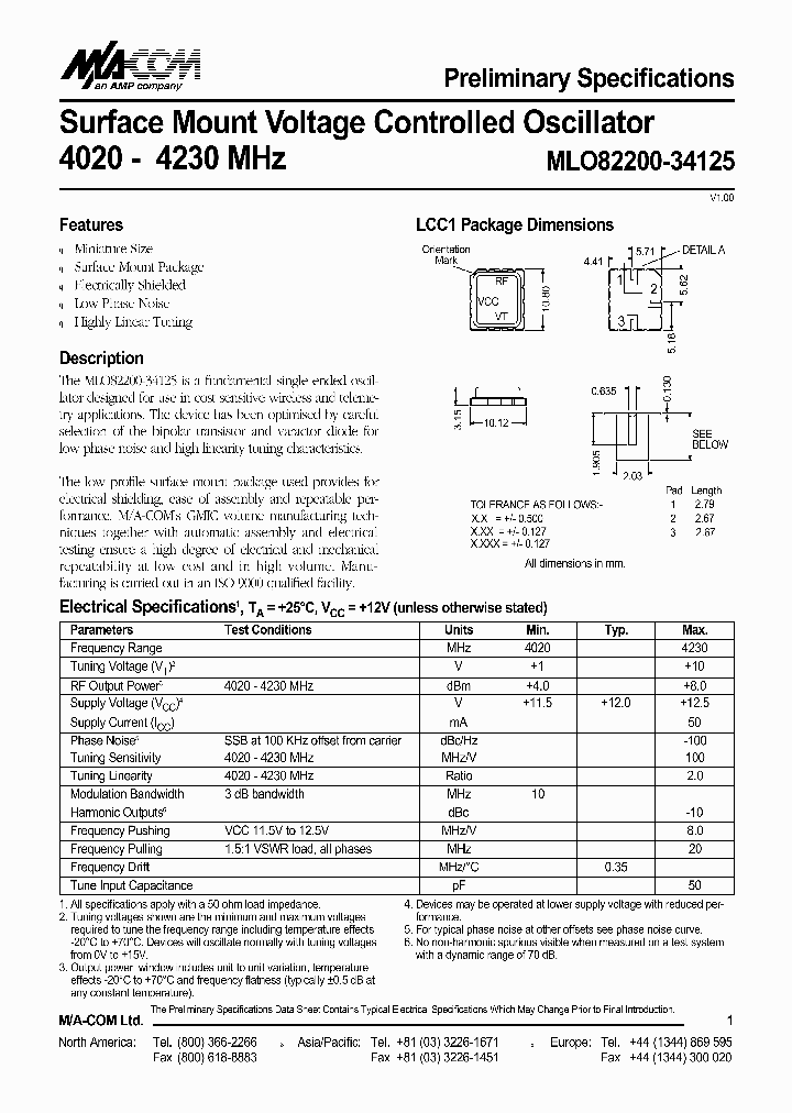 MLO82200-34125_3814685.PDF Datasheet
