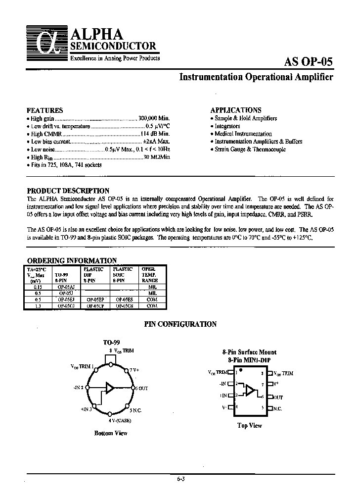 ASOP-05AJ_3814798.PDF Datasheet