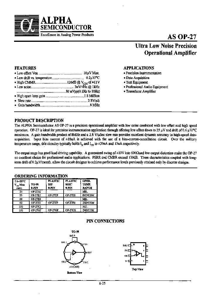 ASOP-27AJ_3814807.PDF Datasheet