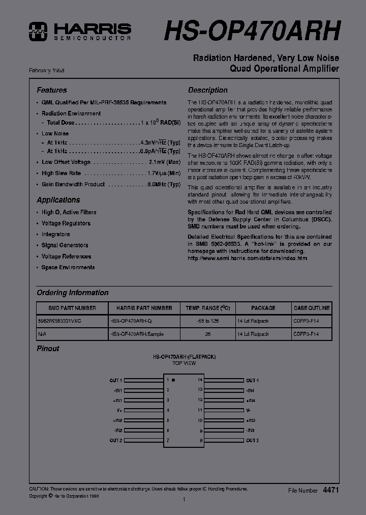 HS9-OP470ARHSAMPLE_3814834.PDF Datasheet