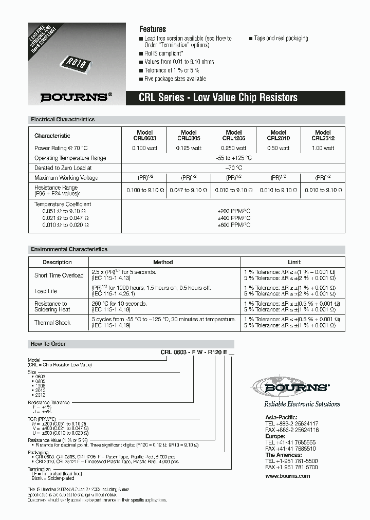 CRL1206-FU-R0107ELF_3815567.PDF Datasheet