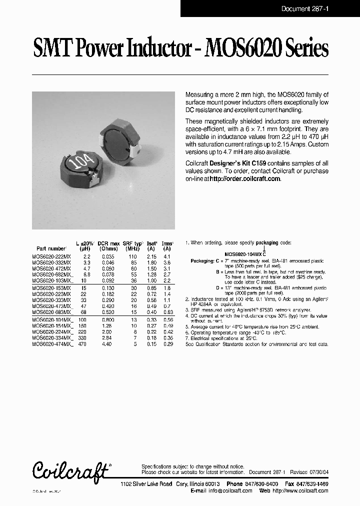 MOS6020-472MXC_3815806.PDF Datasheet