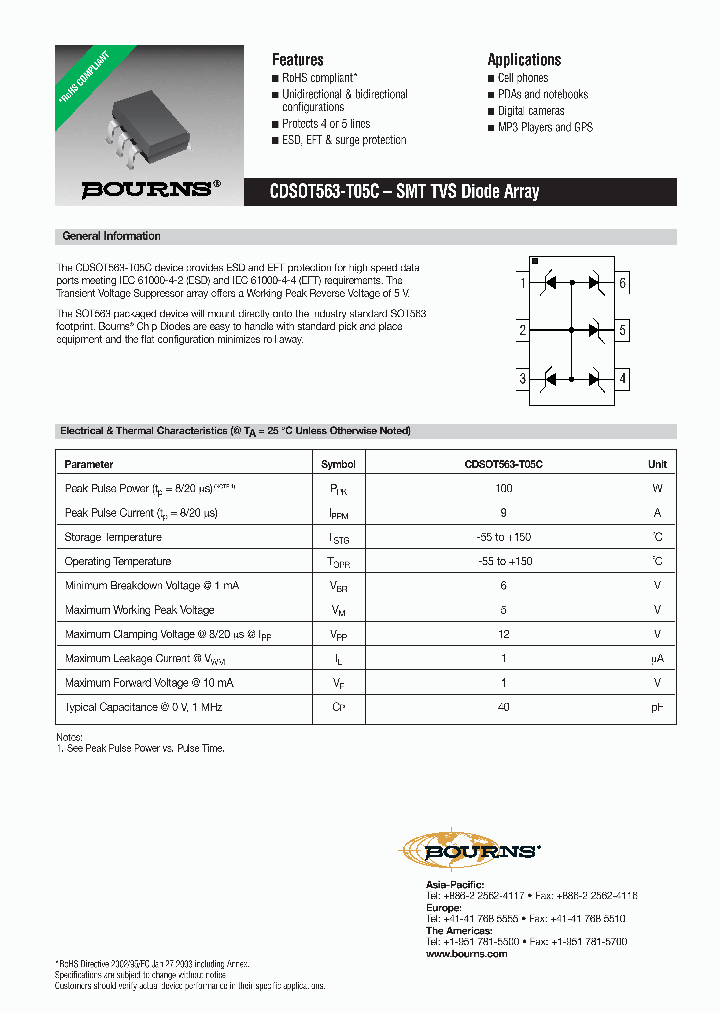 CDSOT563-T05C_3815871.PDF Datasheet