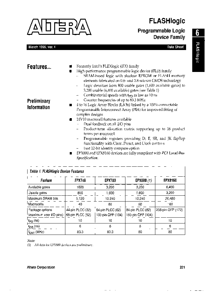 EPX740LC68-15Z_3816685.PDF Datasheet