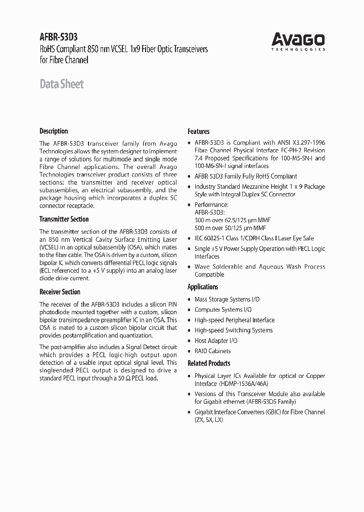 AFBR-53D3FZ_3816981.PDF Datasheet