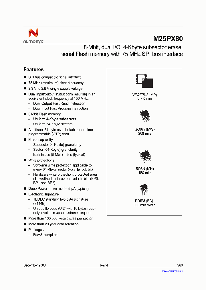 M25PX80SOVMW6G_3817544.PDF Datasheet