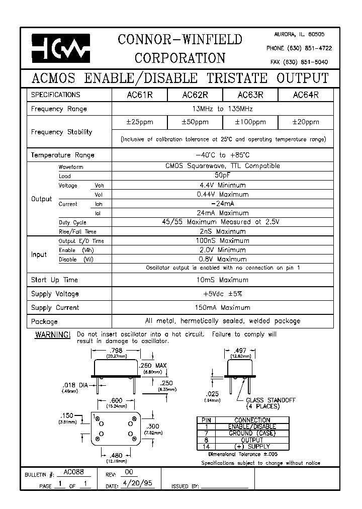 AC61R-FREQ-OUT23_3817709.PDF Datasheet