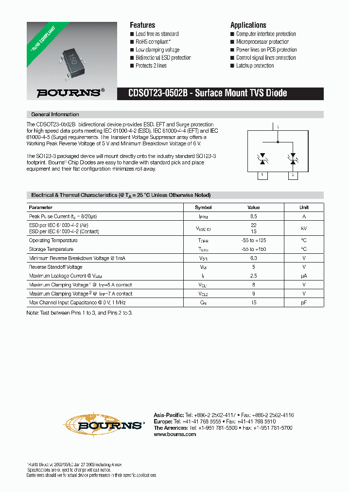 CDSOT23-0502B_3817896.PDF Datasheet