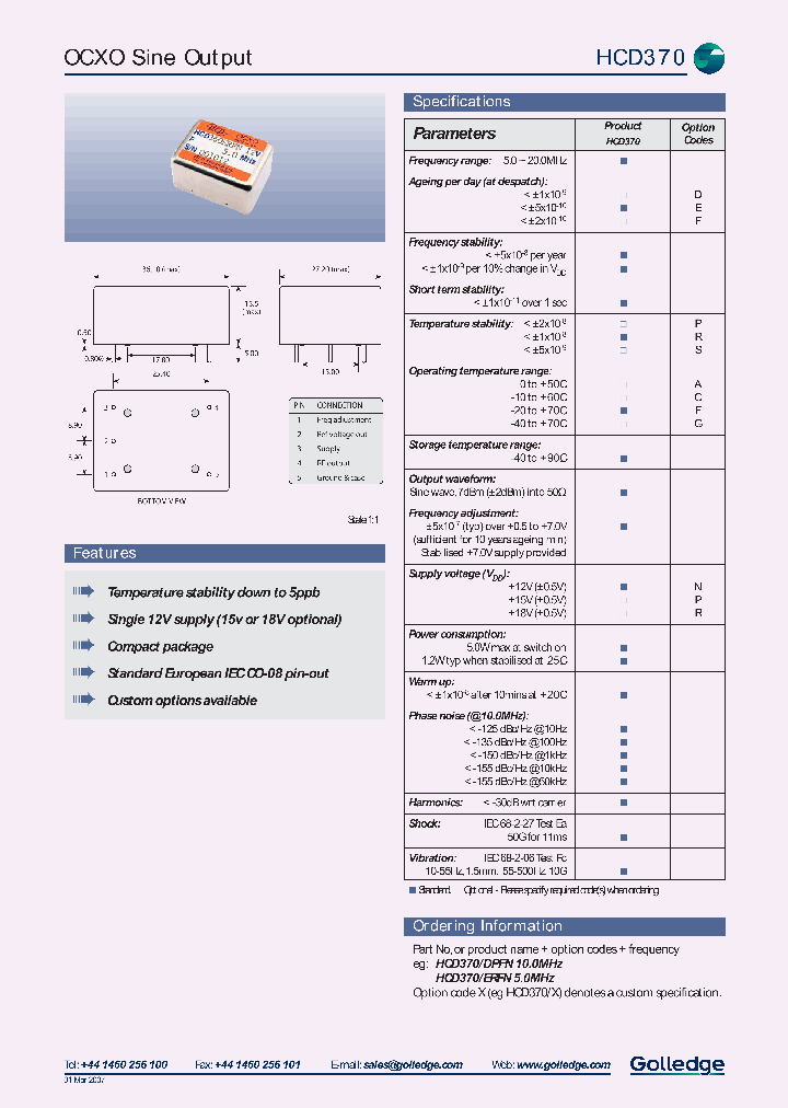 HCD370DSAR100MHZ_3818052.PDF Datasheet