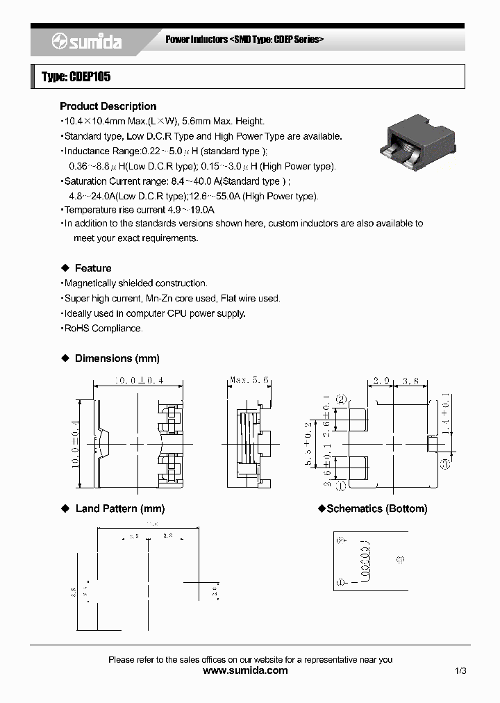 CDEP105-NP0R1NB-32_3818402.PDF Datasheet