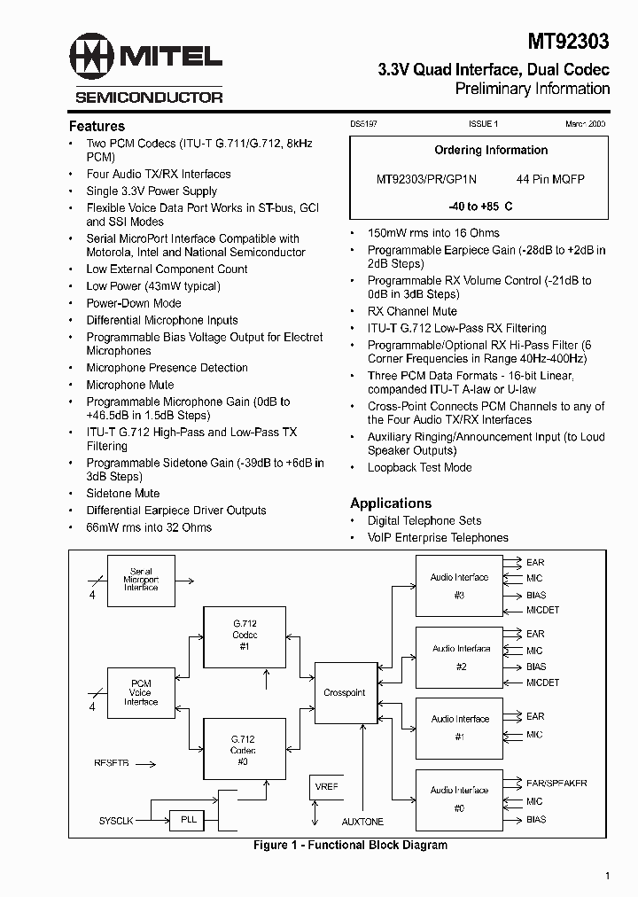 MT92303PRGP1N_3818405.PDF Datasheet