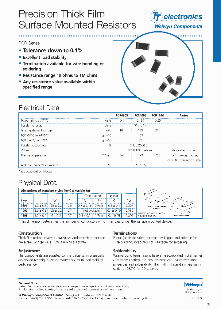 PCR1206F-205BI_3818876.PDF Datasheet