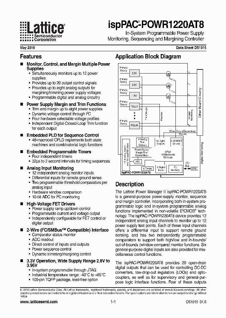 ISPPAC-POWR1220AT8-01T100I_3818999.PDF Datasheet