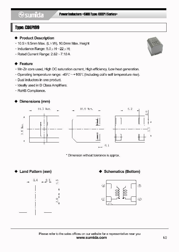 CDEPI99NP-120MB_3819065.PDF Datasheet
