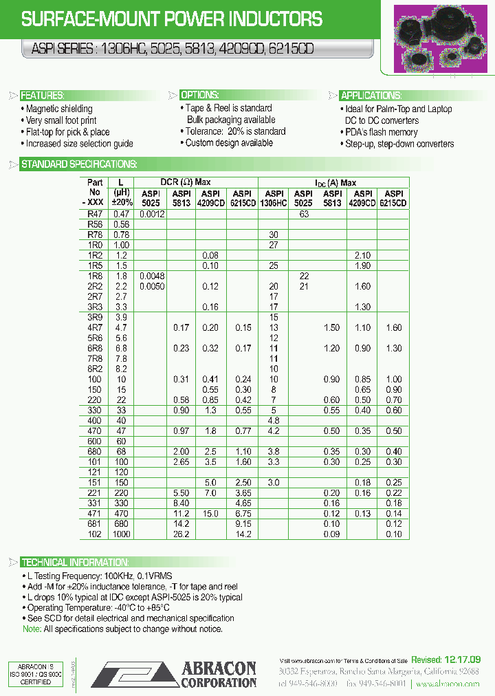 ASPI-4209CD-220-M-T_3819161.PDF Datasheet