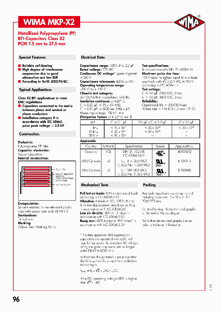 MKP-X2PCM10002210305VACREEL185360_3819652.PDF Datasheet