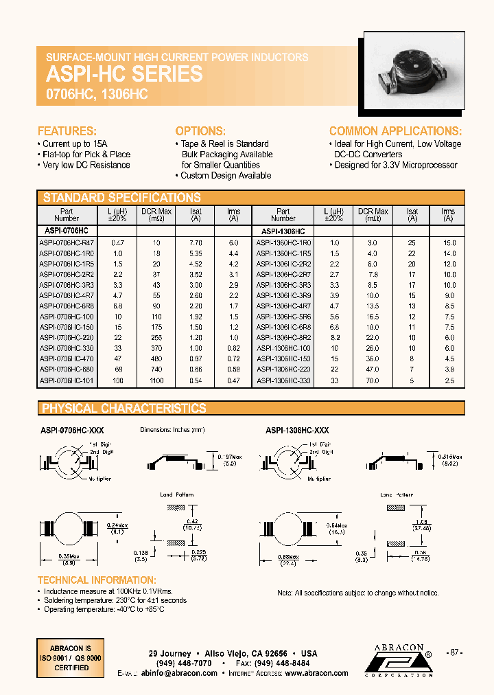 ASPI-1306HC-330_3820504.PDF Datasheet