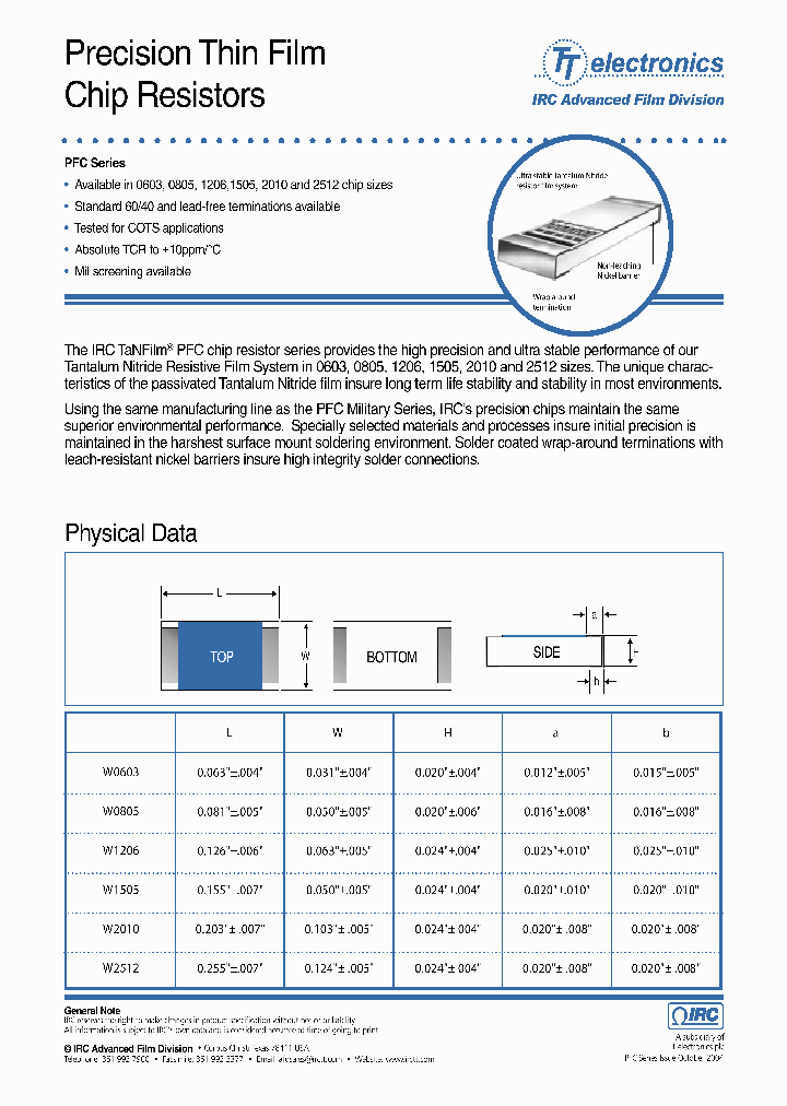 PFC-W0805-LF-12-1420-D_3821881.PDF Datasheet