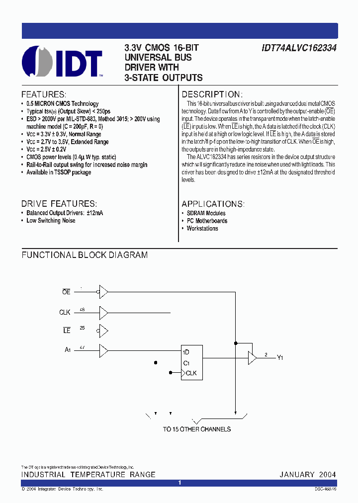 74ALVC162334PAG8_3821966.PDF Datasheet