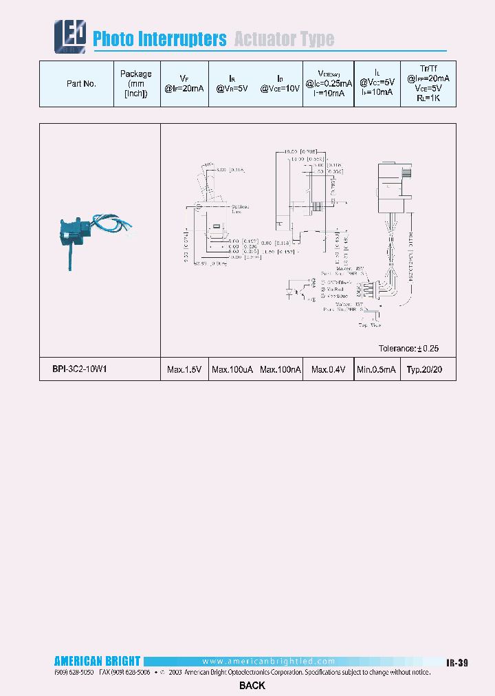 BPI-3C2-10W1_3822032.PDF Datasheet