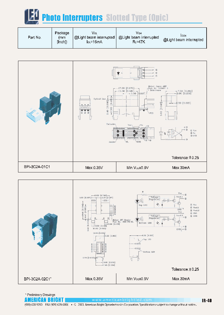 BPI-3C2A-01C1_3822034.PDF Datasheet