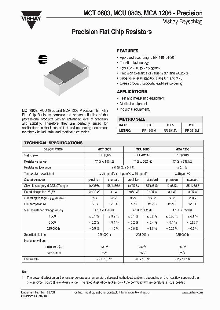 MCU0805-2501P5340_3822222.PDF Datasheet