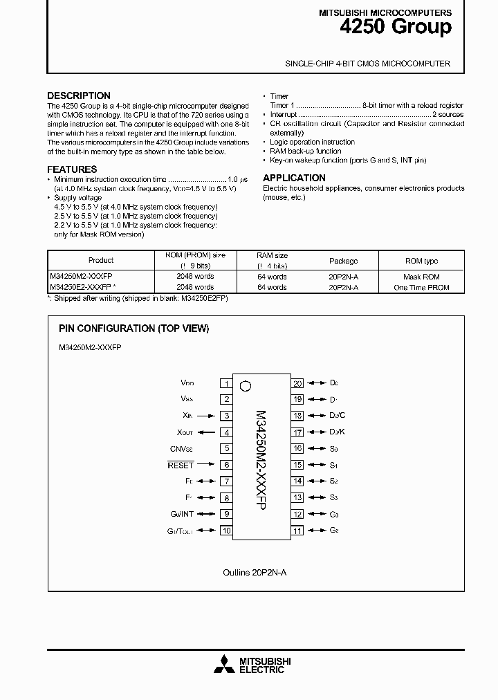 M34250M2-086FP_3822282.PDF Datasheet