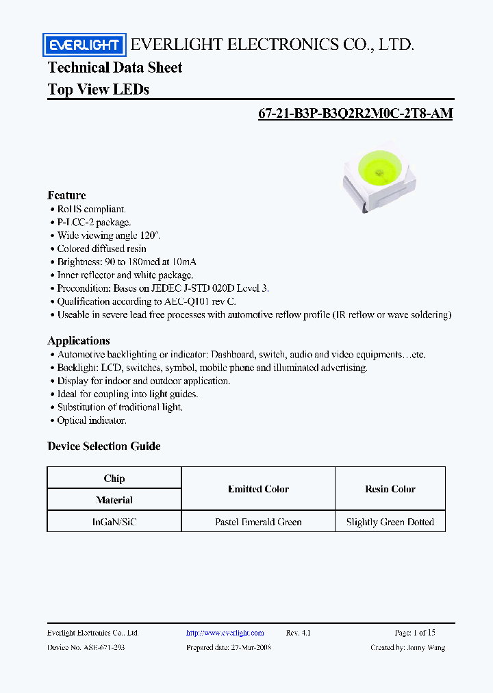 67-21-B3P-B3Q2R2M0C-2T8-AM_3822453.PDF Datasheet