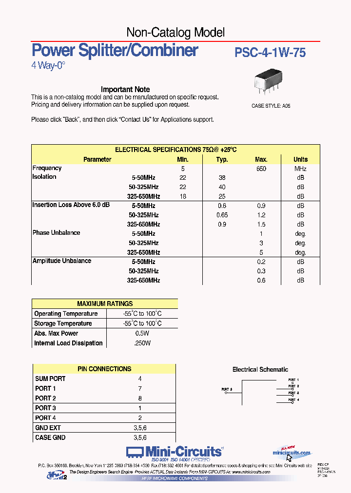 PSC-4-1W-75_3823884.PDF Datasheet