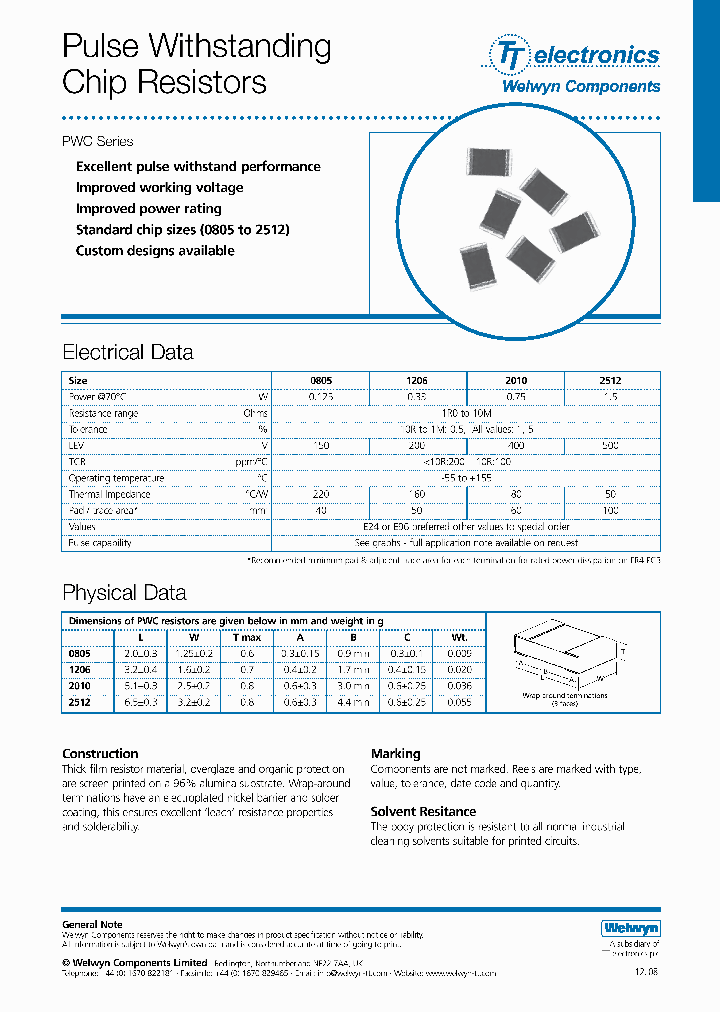 PWC0805-332J_3824406.PDF Datasheet