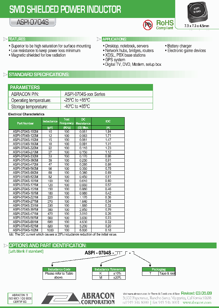 ASPI-0704S-100M-T_3824660.PDF Datasheet