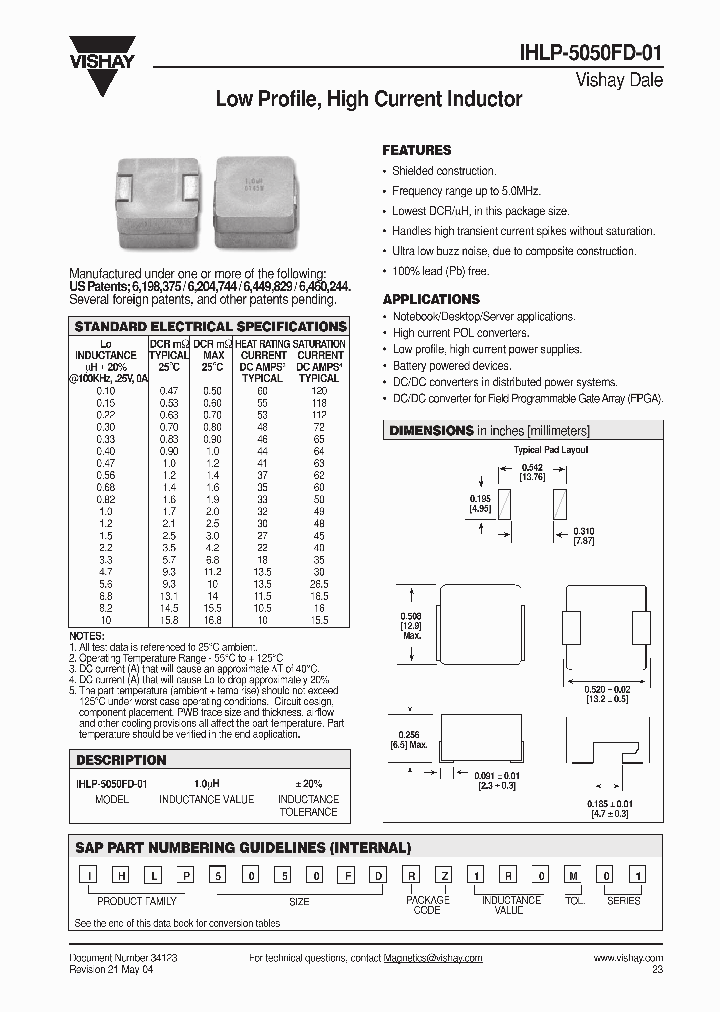IHLP-5050FD-0133UH-20_3824903.PDF Datasheet