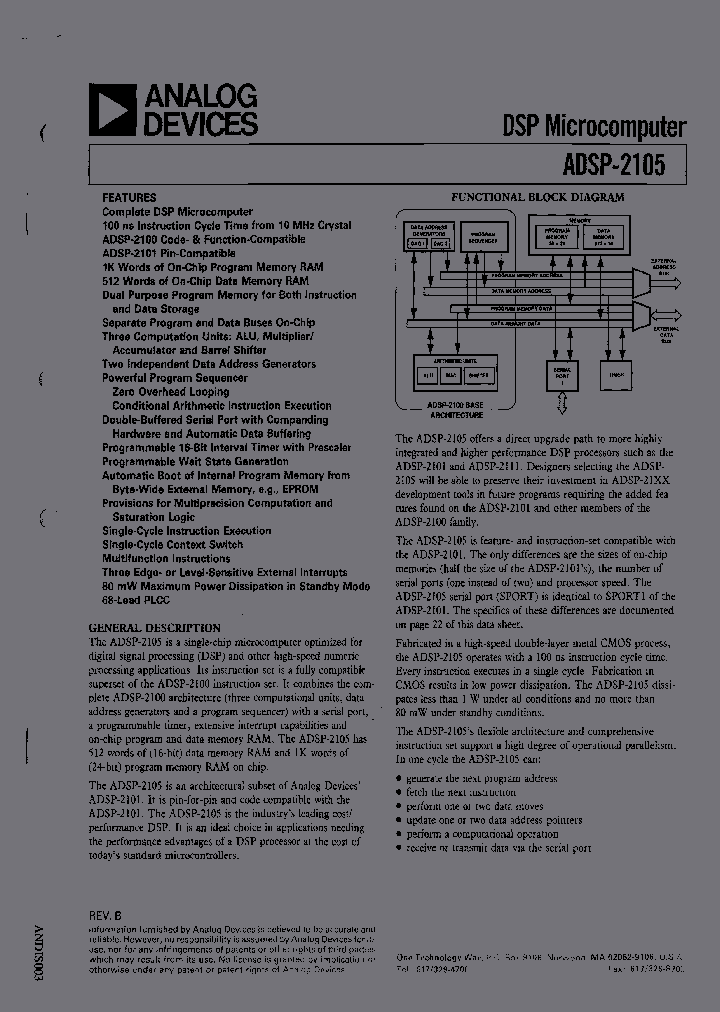 ADSP-2105BP-40_3825567.PDF Datasheet