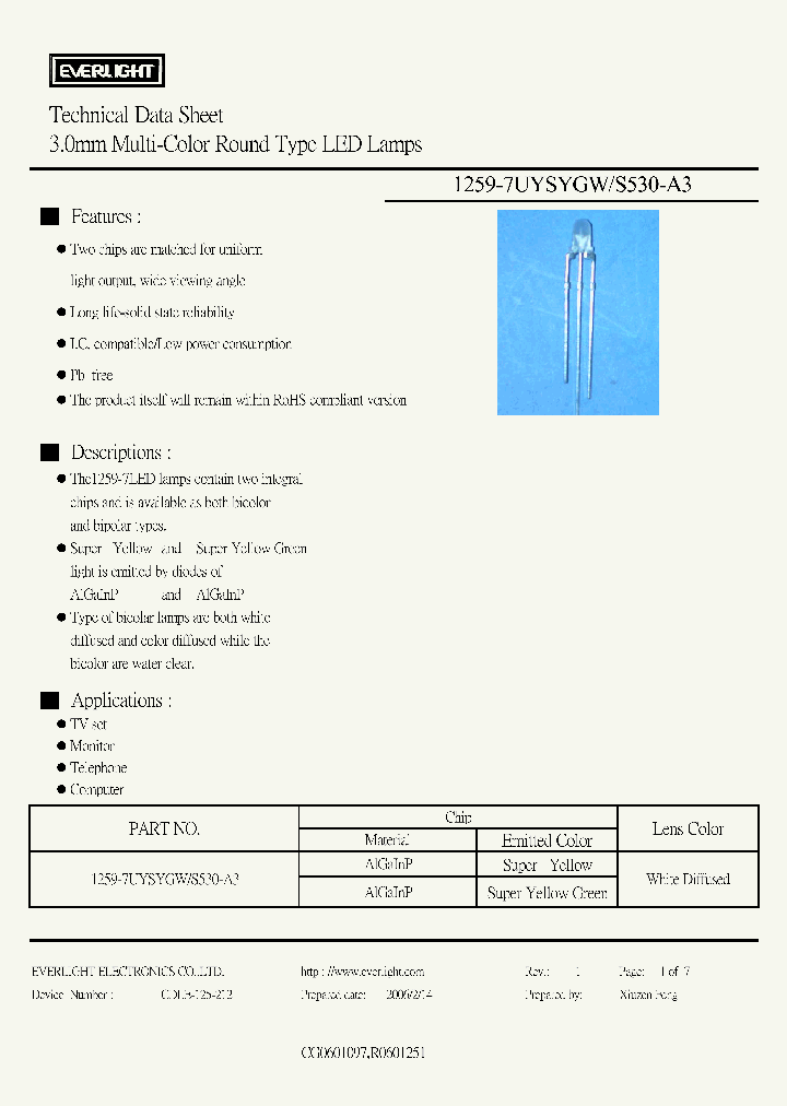 1259-7UYSYGW-S530-A3_4054037.PDF Datasheet